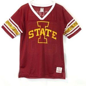VS PINK Iowa State Cyclones Football Jersey MED NWT
